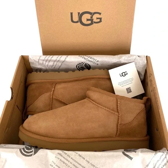 UGG Classic Ultra Mini Boot Chestnut - Picture 13 of 14